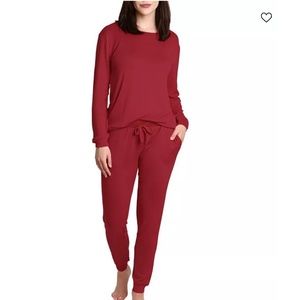 Comfort Code by Cuddl Duds Red 2-Piece Sleep Lounge Set